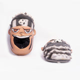 Shuperb IURY Mens Slippers Black/White