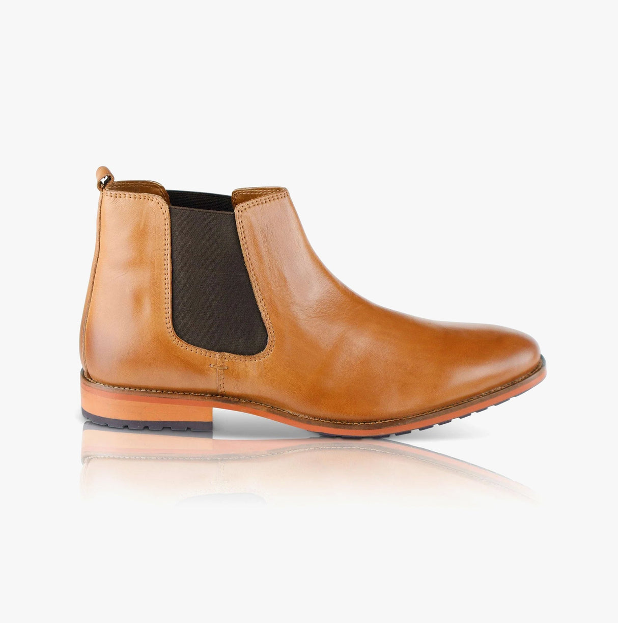 Silver Street London ARGYLL Mens Chelsea Boots Tan