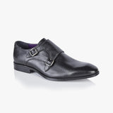 Silver Street London BOURNE Mens Shoes Black
