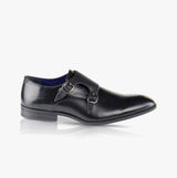 Silver Street London BOURNE Mens Shoes Black