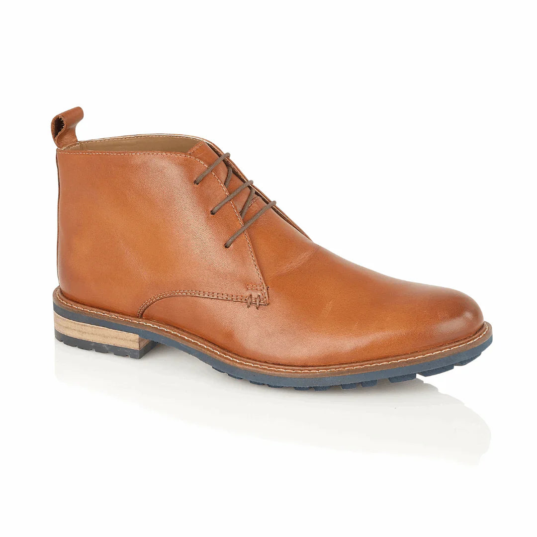 Silver Street London LUDGATE Mens Boots Tan