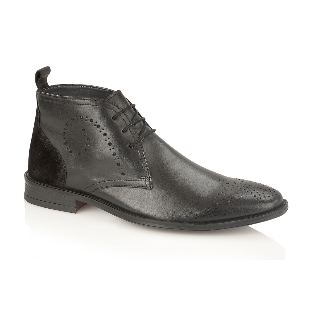 Silver Street London PEMBROKE Mens Boots Black