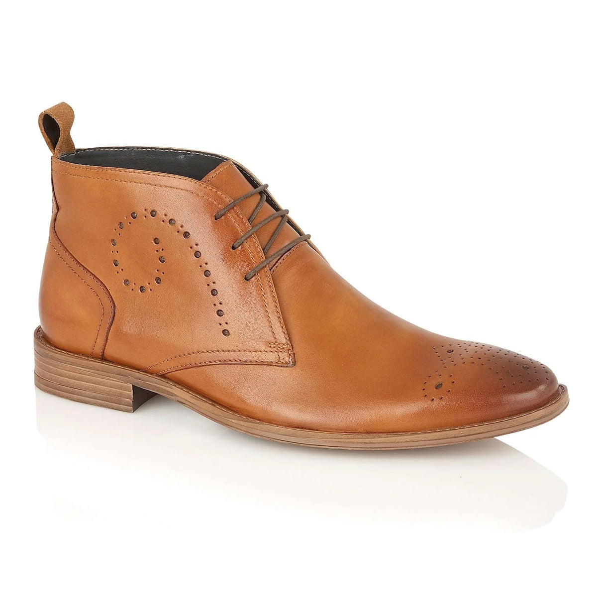 Silver Street London PEMBROKE Mens Boots Tan