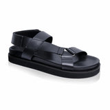 Silver Street London SANTA FE Mens Sandals Black