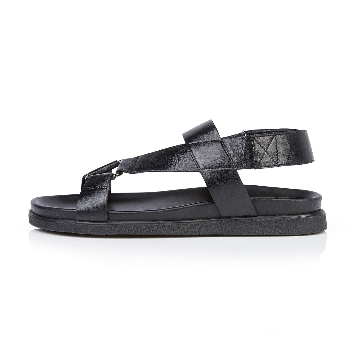 Silver Street London SANTA FE Mens Sandals Black