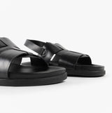 Silver Street London TUCSON Mens Sandals Black