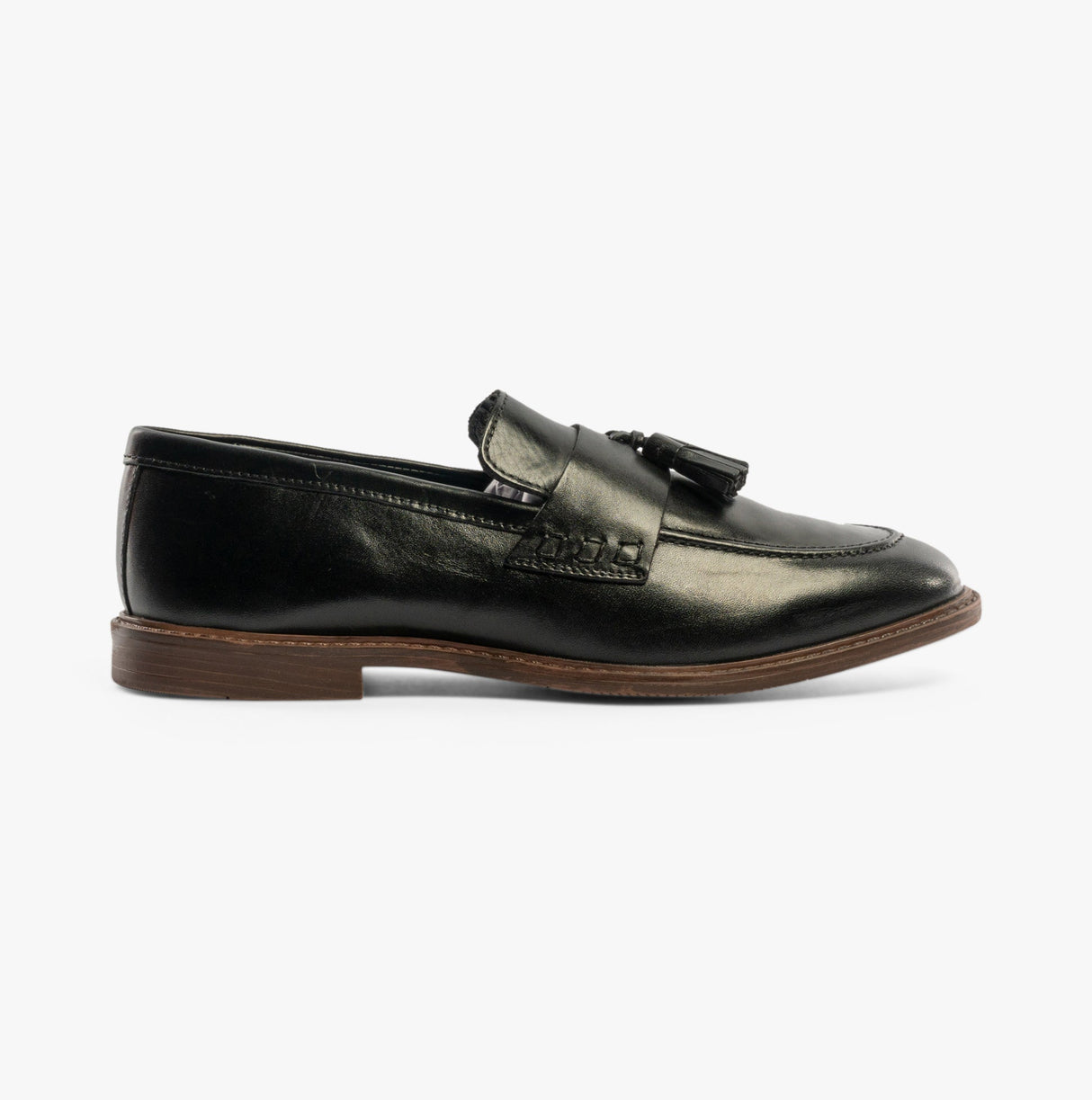 Silver Street London CHARLESTON Mens Loafers Black