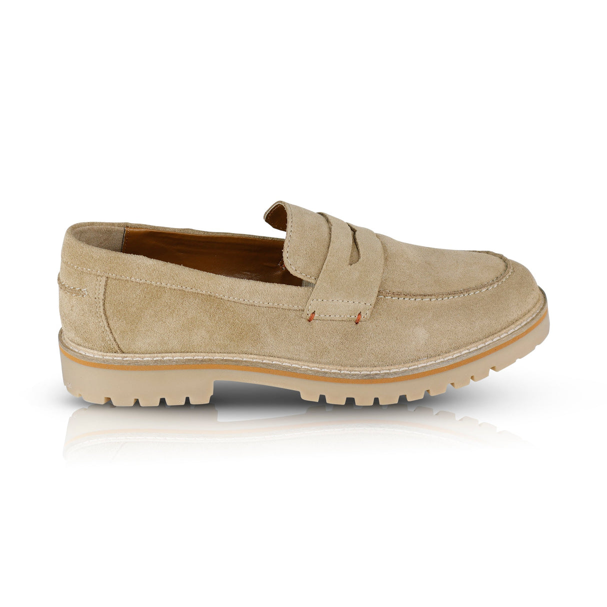 Silver Street London LOUSIVILLE Mens Loafers Beige