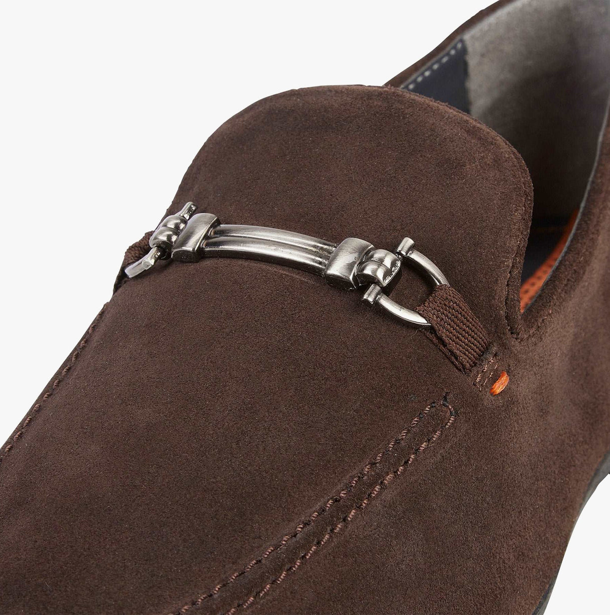 Silver Street London TOTTENHAM Mens Loafers Brown