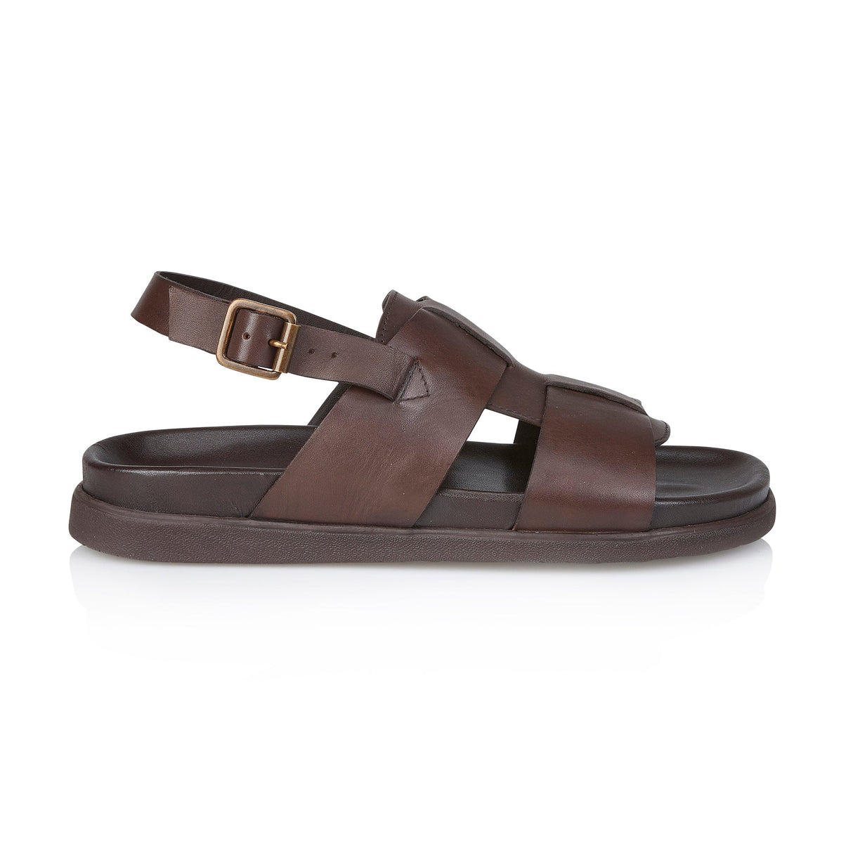 Silver Street London TUCSON Mens Sandals Brown