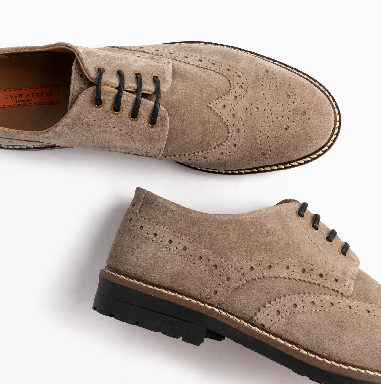 Silver Street London TOOTING Mens Shoes Beige