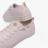 Skechers 114640/OFWT BOBS COPA Womens Canvas Trainers Off White