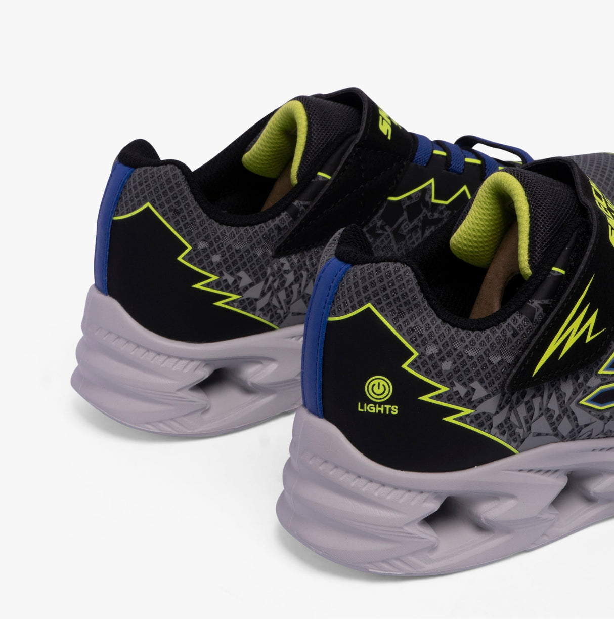 Skechers 400603L/BKY S  VORTEX 2.0 - ZORENTO Boys Trainers Black/Yellow