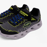 Skechers 400603L/BKY S  VORTEX 2.0 - ZORENTO Boys Trainers Black/Yellow