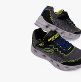 Skechers 400603L/BKY S  VORTEX 2.0 - ZORENTO Boys Trainers Black/Yellow