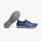 Skechers 100593/NVY BREATHE-EASY - ROLL-WITH-ME Womens Casual Shoes Navy