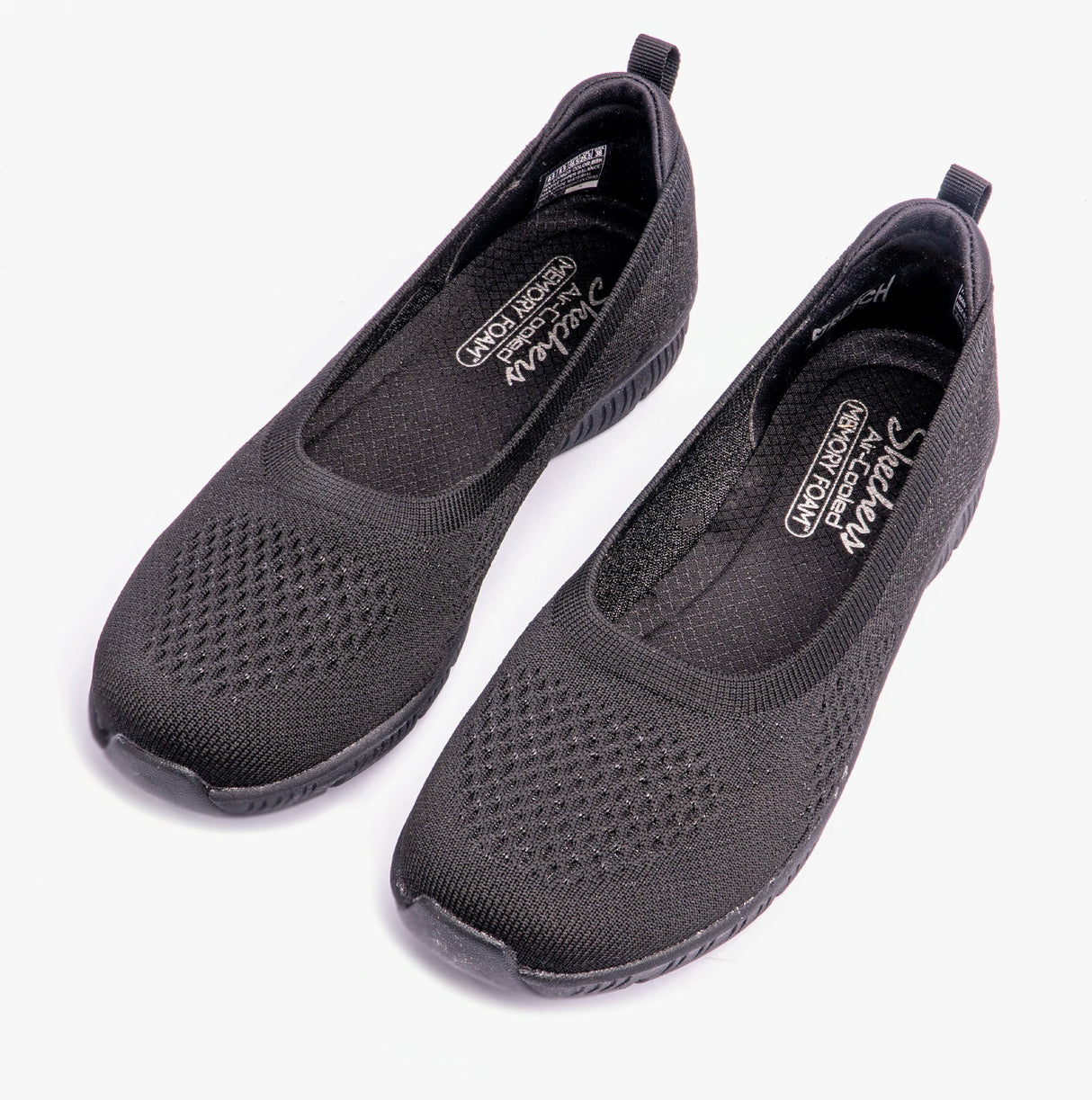 Skechers 100625/BBK BE-COOL Womens Shoes Black