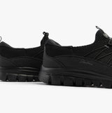 Skechers 100702/BBK GRACEFUL - PICTURE PERFECT Womens Trainers Black