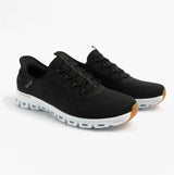 Skechers 104574/BKW GLIDE-STEP - TRANQUILITY Womens Trainers Black/White