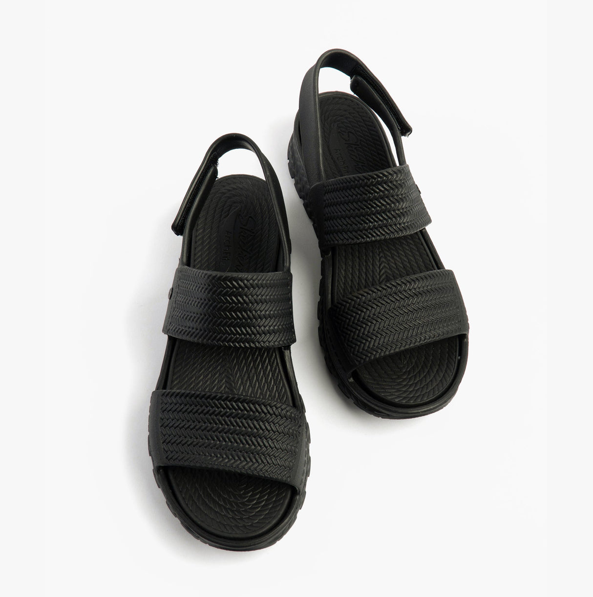 Skechers 111461/BBK ARCH FIT FOOTSTEPS - SUNNY DAYS Womens Sandals Black