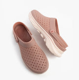 Skechers 111482/ROS GO WALK 7 FOAMIES - JOYOUS Womens Sandals Rose