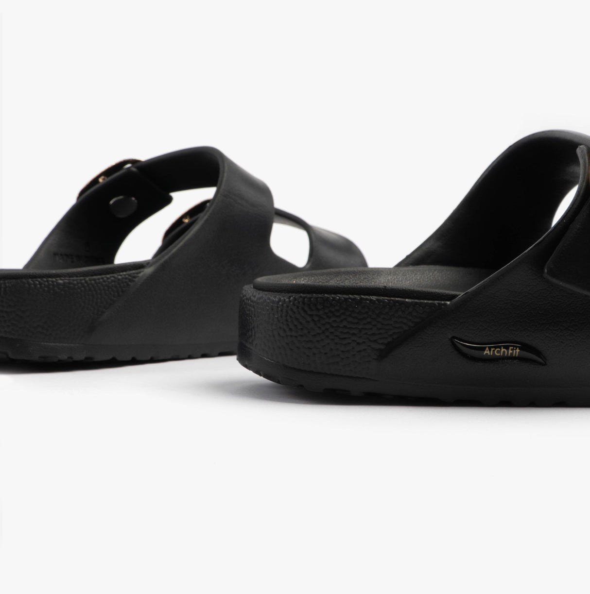 Skechers 111592/BLK ARCH FIT CALI BREEZE - GOLD STAR Womens Sandals Black