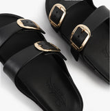 Skechers 111592/BLK ARCH FIT CALI BREEZE - GOLD STAR Womens Sandals Black