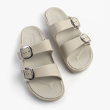 Skechers 111592/NAT ARCH FIT CALI BREEZE - GOLD STAR Womens Sandals Natural/Purple