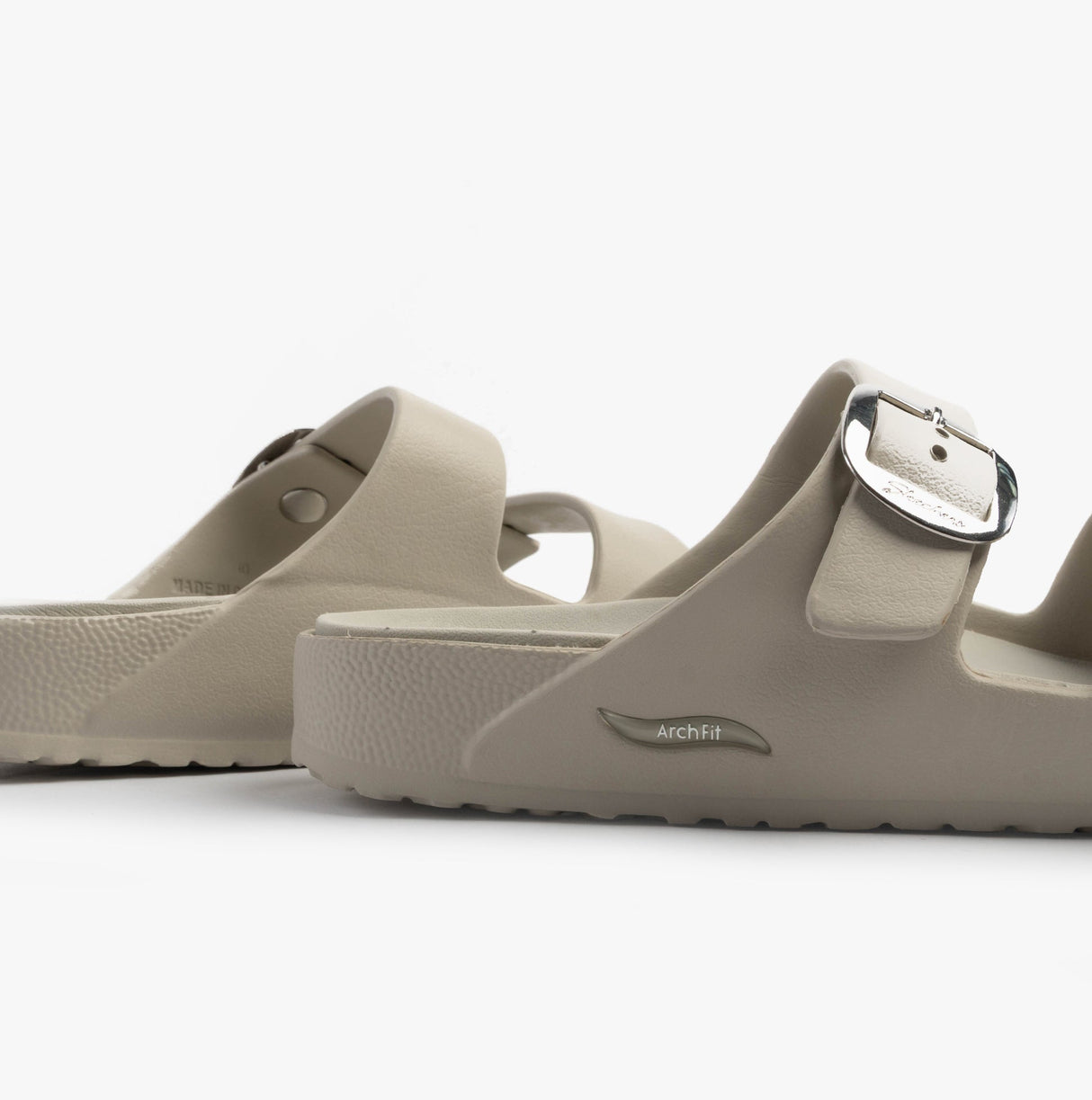 Skechers 111592/NAT ARCH FIT CALI BREEZE - GOLD STAR Womens Sandals Natural/Purple