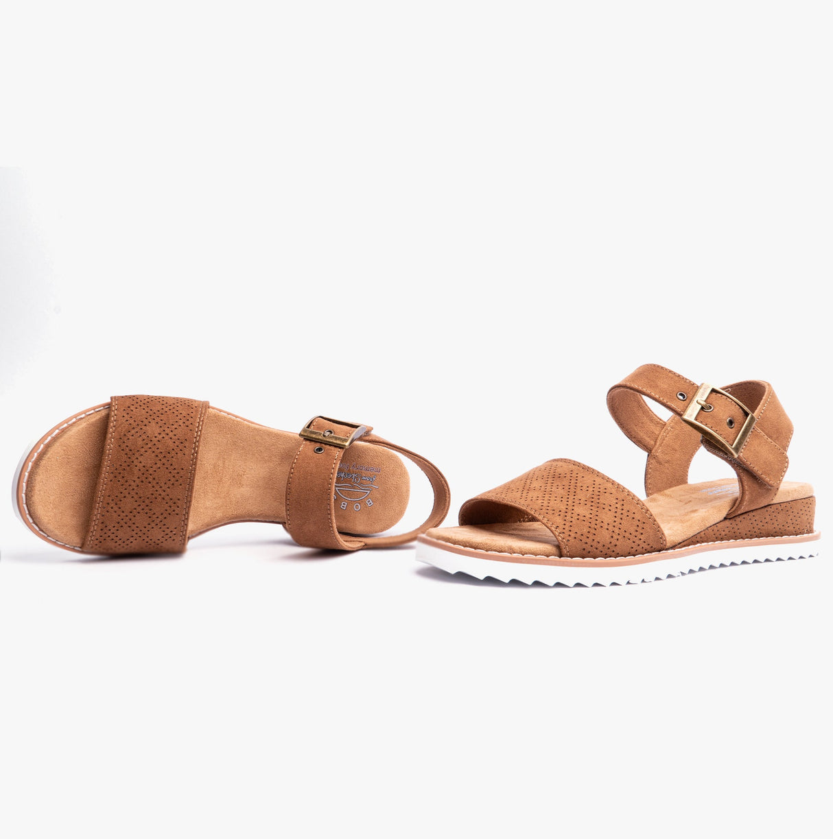 Skechers 114147/CSNT BOBS DESERT KISS - SERENDIPITOUS Womens Sandals Chestnut