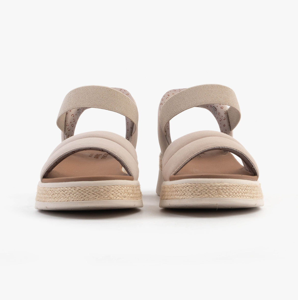 Skechers 114413/TPE BOBS SUN RAY Womens Sandals Taupe