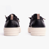 Skechers 114640/BLK BOBS COPA Womens Canvas Trainers Black