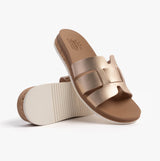 Skechers 114707/RSGD BOBS DESERT KISS LOW - PEAK LOOK Womens Sandals Rose Gold