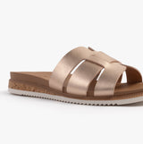 Skechers 114707/RSGD BOBS DESERT KISS LOW - PEAK LOOK Womens Sandals Rose Gold