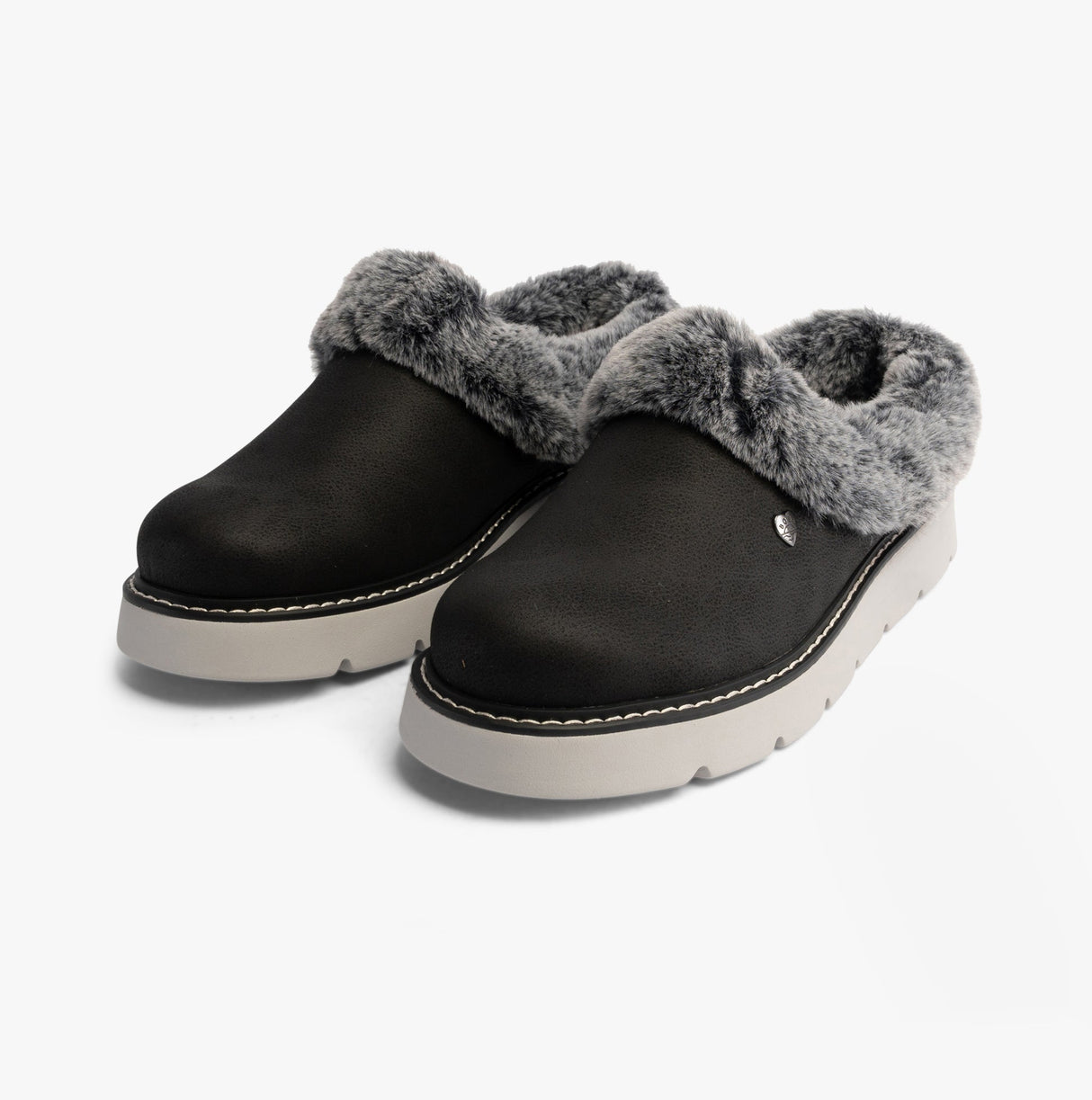 Skechers 114762/BLK KEEPSAKES LITE - COZY BLEND Womens Slippers Black