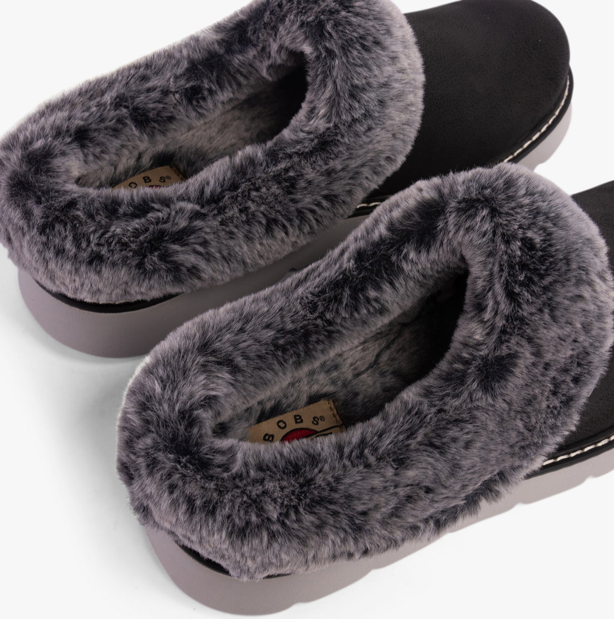 Skechers 114762/BLK KEEPSAKES LITE - COZY BLEND Womens Slippers Black