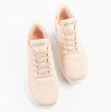 Skechers 117497/LTPK BOBS SPORT SQUAD Womens Trainers Light Pink