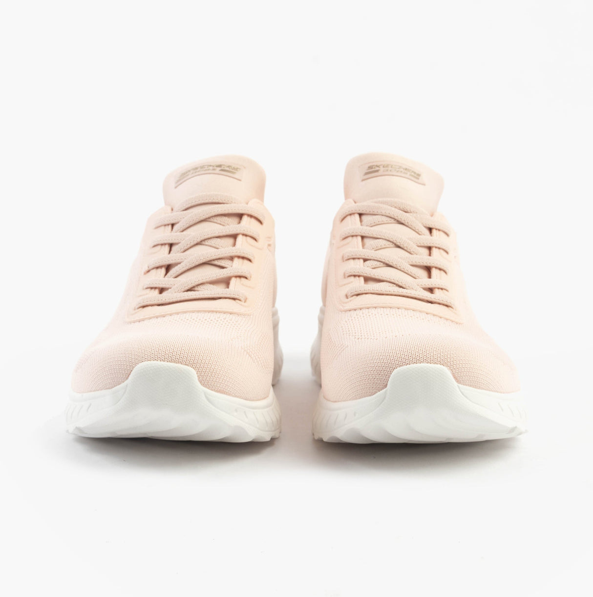 Skechers 117497/LTPK BOBS SPORT SQUAD Womens Trainers Light Pink