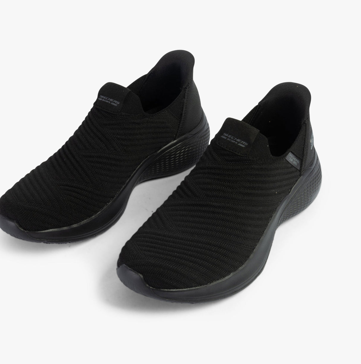 Skechers 117508/BBK BOBS INFINITY - DAILY VISION Womens Trainers Black