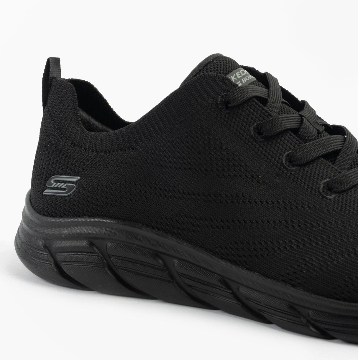Skechers 117591/BBK BOBS BFLEX LO-GRACEFUL STRIDE Womens Trainers Black