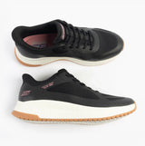 Skechers 117624/BLK BOBS SQUAD 4 - STAPLE LOOK Womens Trainers Black