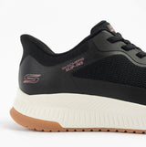 Skechers 117624/BLK BOBS SQUAD 4 - STAPLE LOOK Womens Trainers Black