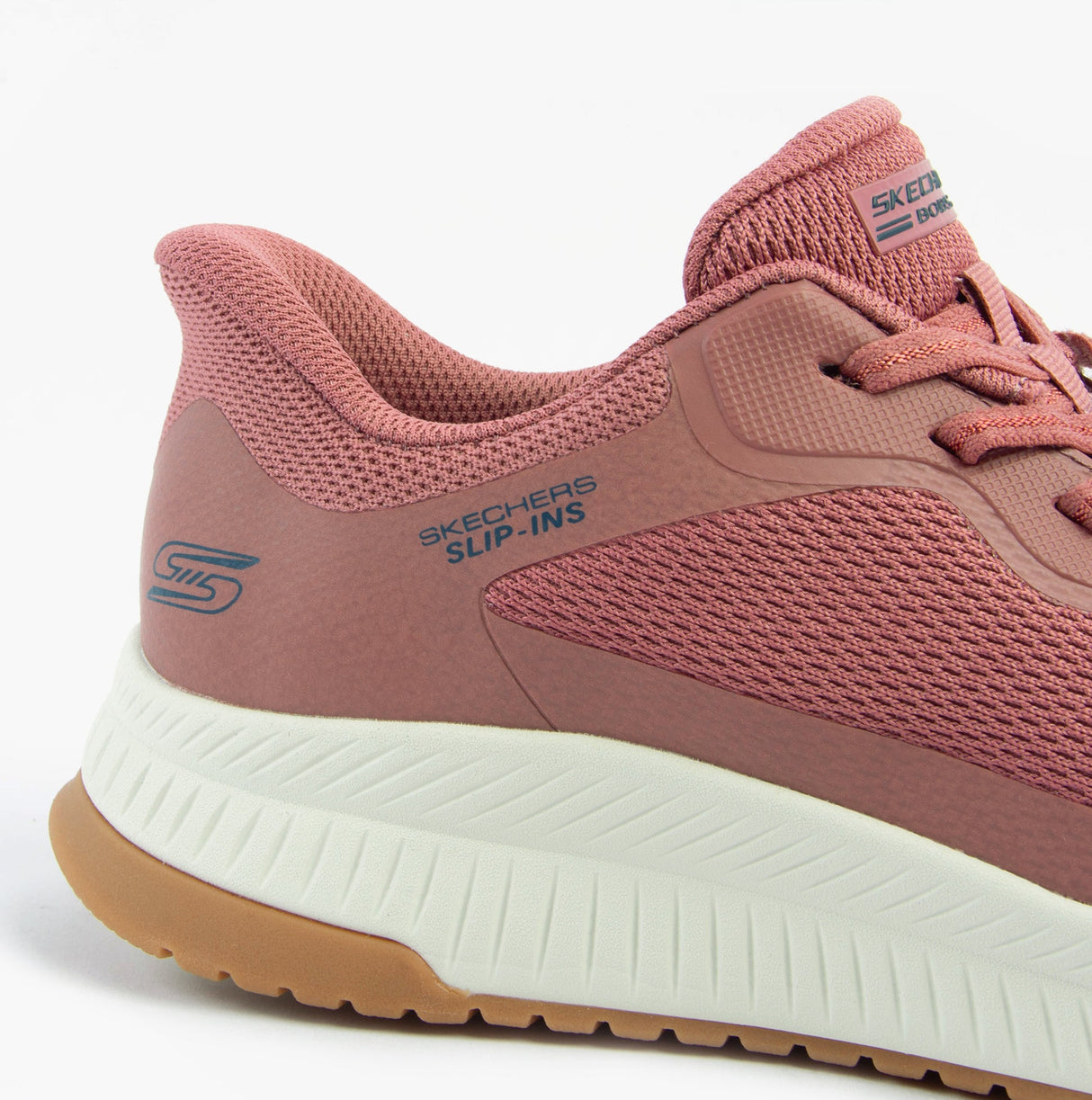 Skechers 117624/ROS BOBS SQUAD 4 - STAPLE LOOK Womens Trainers Rose