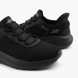 Skechers 118303/BBK BOBS SQUAD CHAOS - TOUGH WALK Mens Trainers Black