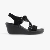 Skechers 119617/BBK RUMBLE ON - SASSIER DAYZ Womens Sandals Black
