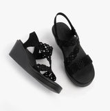 Skechers 119617/BBK RUMBLE ON - SASSIER DAYZ Womens Sandals Black