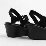 Skechers 119617/BBK RUMBLE ON - SASSIER DAYZ Womens Sandals Black