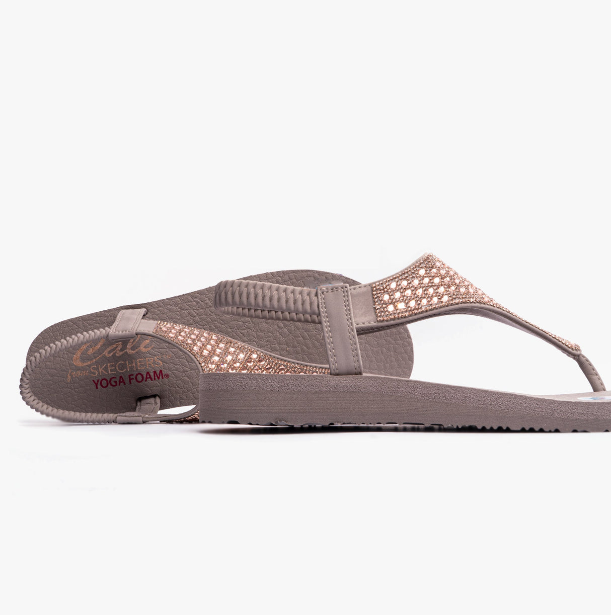 Skechers 119770/TPE MEDITATION - ROCKSTAR Womens Sandals Taupe