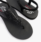 Skechers 119774/BBK MEDITATION - GLAMOROUS MUSE Womens Sandals Black