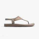 Skechers 119774/TPE MEDITATION - GLAMOROUS MUSE Womens Sandals Taupe